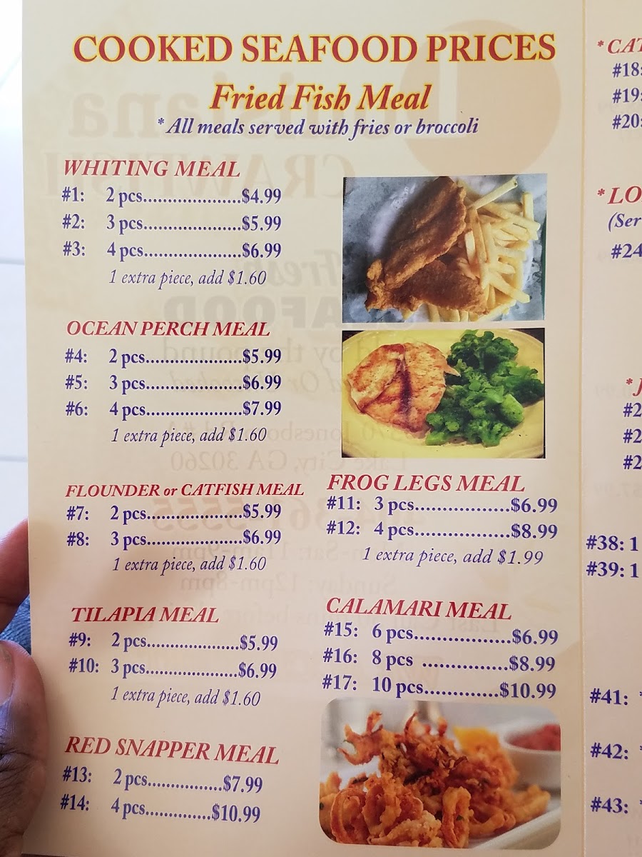 Louisiana Crawfish Menu - Image 6